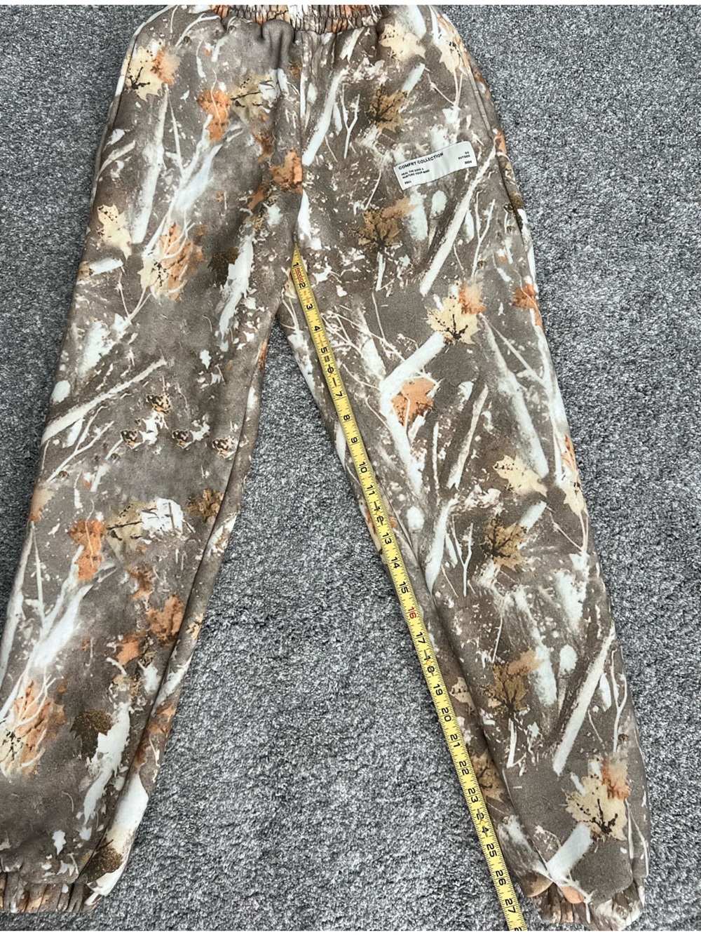 Comfrt Camouflage-Pattern Joggers in Brown & Beige - Picture 5 of 7